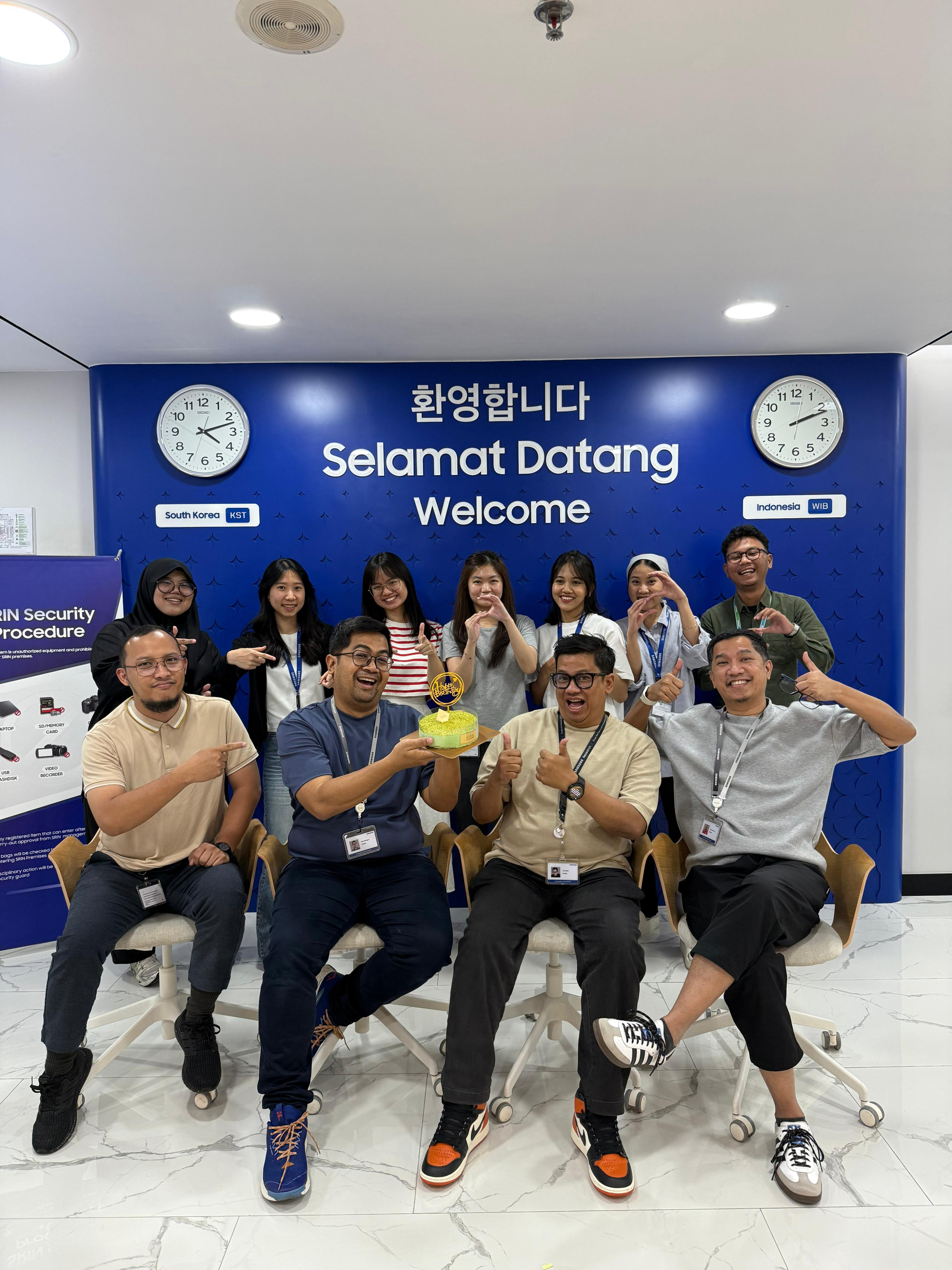 The grown team of ten designers
